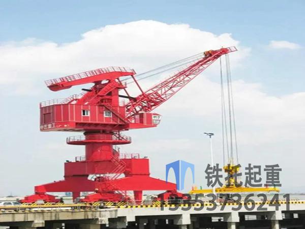 山東東營門座式起重機廠家產品結構新穎