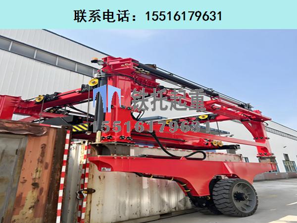 福建三明無人集裝箱跨運車解決堆場用工痛點