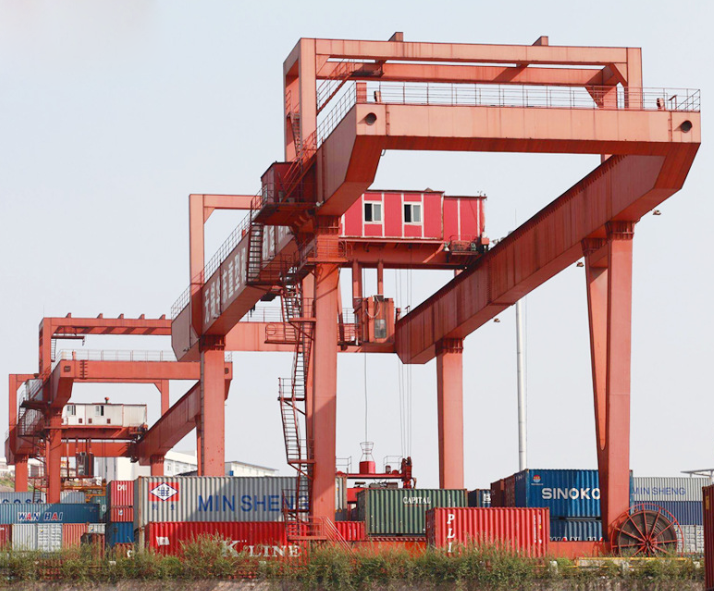 75噸箱型雙梁門式起重機